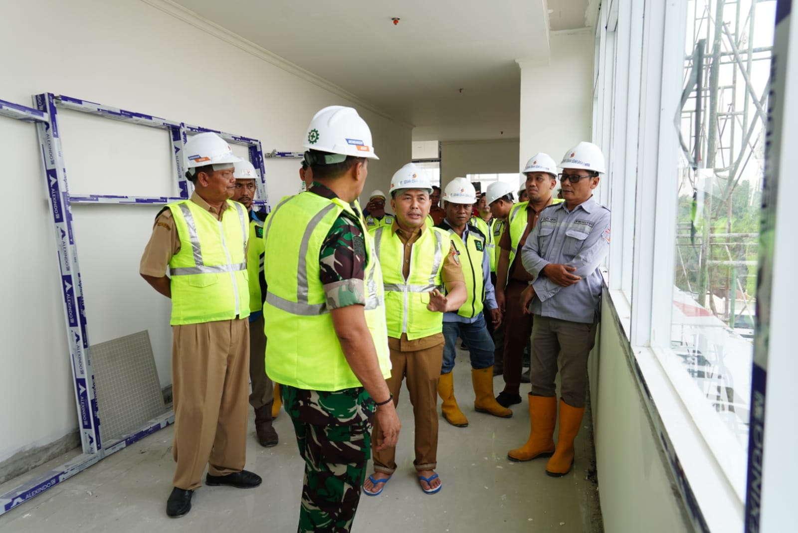 Tinjau Pembangunan RSUD Pemprov di Hanau, Gubernur Kalteng Sebut Progres Sudah Mencapai 88 persen