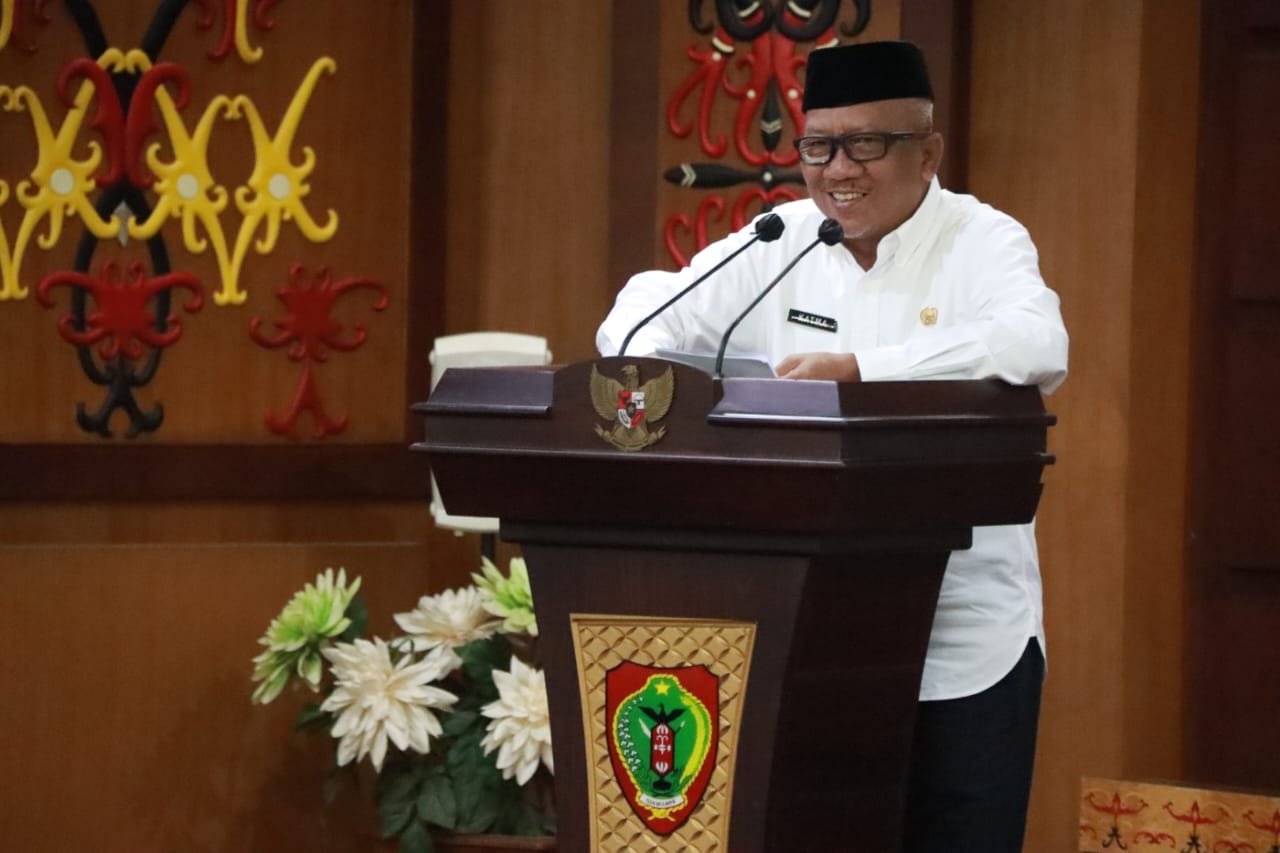 Hadiri Pelantikan MES Kalteng Periode 1446-1451 H, Plt. Sekda H. M. Katma F. Dirun Ajak Dukung Perkembangan Ekonomi Syariah