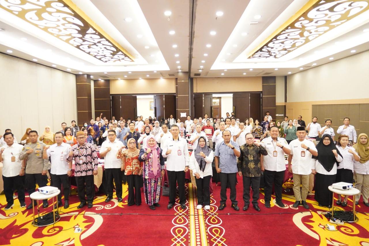 Plh Sahli Gubernur Akhmad Husain Buka Rakor Upaya Pencegahan dan Penanggulangan HIV-AIDS di Kalteng