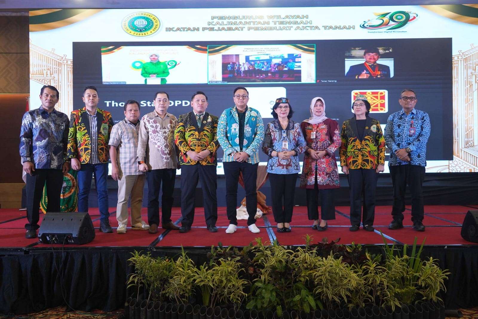 HUT ke-39 IPPAT, Pemprov Kalteng Dukung Profesionalisme dan Transformasi Digital Pelayanan Pertanahan   