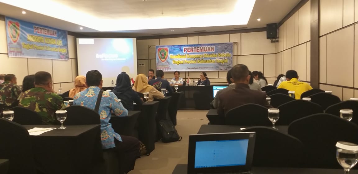 Dinkes Kalteng Gelar Kampanye Campak Rubella 