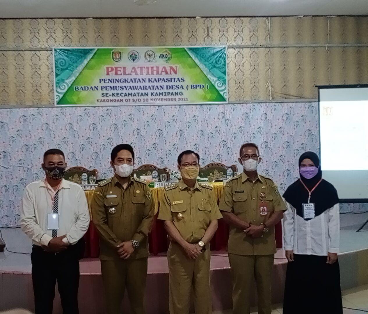 Bupati Katingan Harapkan Pelatihan Peningkatan Kapasitas Badan Pemusyawaratan Desa Tingkatkan Kemampuan Manajerial Anggota