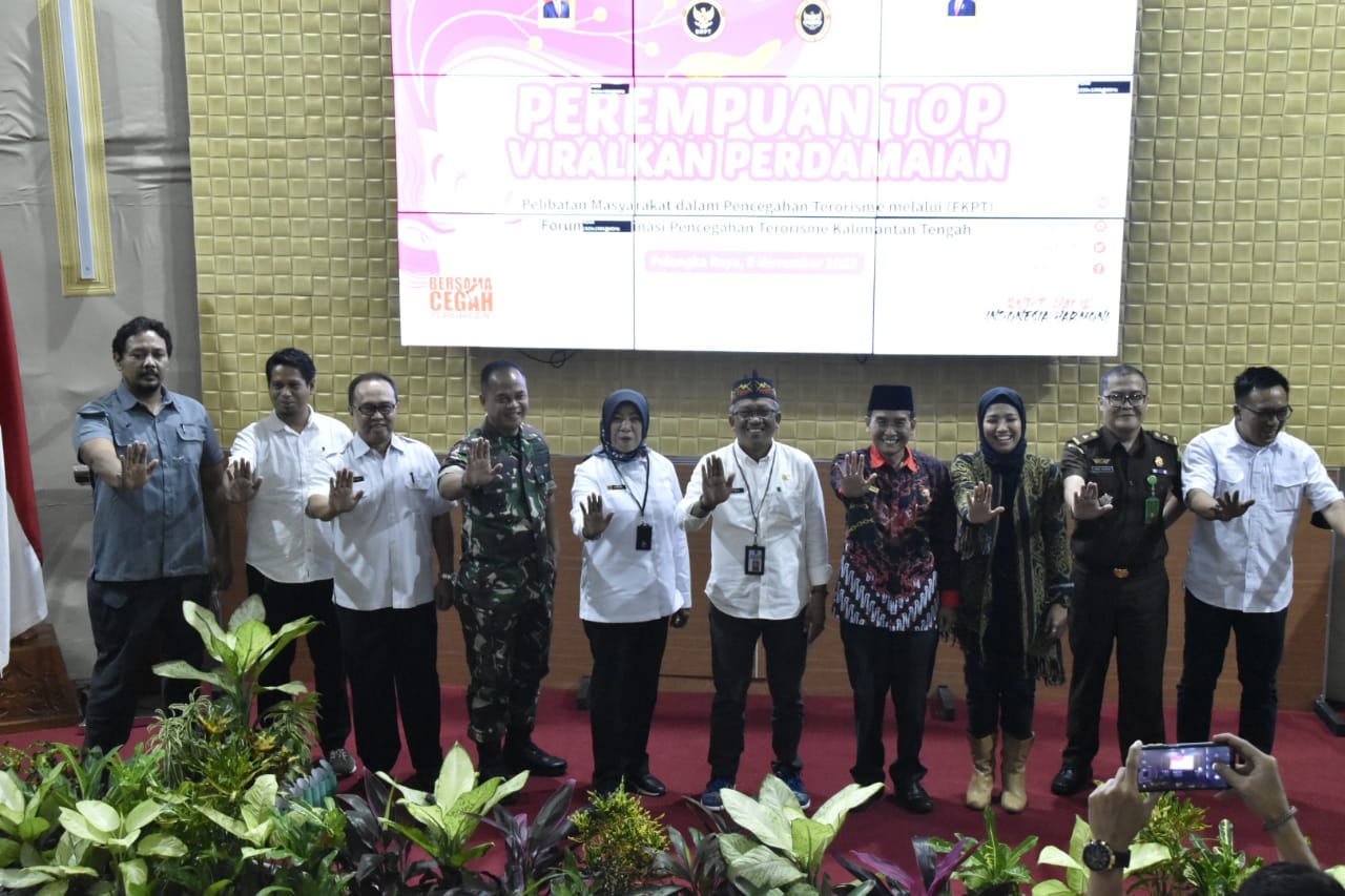 Asisten Pemkesra Katma F. Dirun : Terorisme Dapat Dicegah Melalui Peran Perempuan Sebagai Agen Perdamaian 