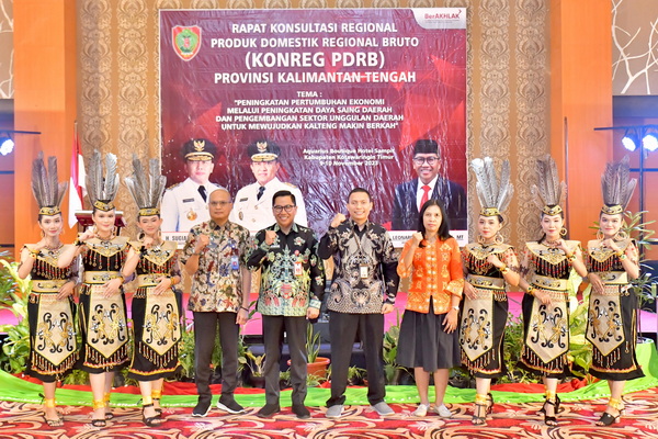 Bappedalitbang Prov. Kalteng Selenggarakan Konreg PDRB Prov. Kalteng Tahun 2023