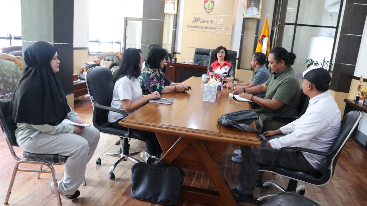 DP3APPKB Prov. Kalteng Terima Kunjungan Tim Densus 88 Anti Teror Polri