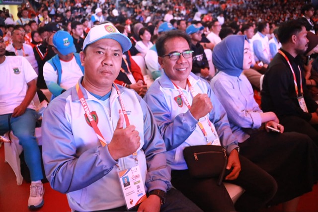Kalteng Tutup Perjuangan di POPNAS XVII dan PEPARPENAS XI 2025 dengan Semangat dan Optimis