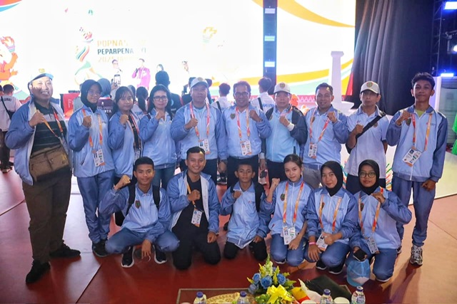 Kalteng Tutup Perjuangan di POPNAS XVII dan PEPARPENAS XI 2025 dengan Semangat dan Optimis