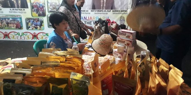 Produk Lokal Kota Palangka Raya Hadir di 2nd Murdjani Banjarbaru Festival 2019
