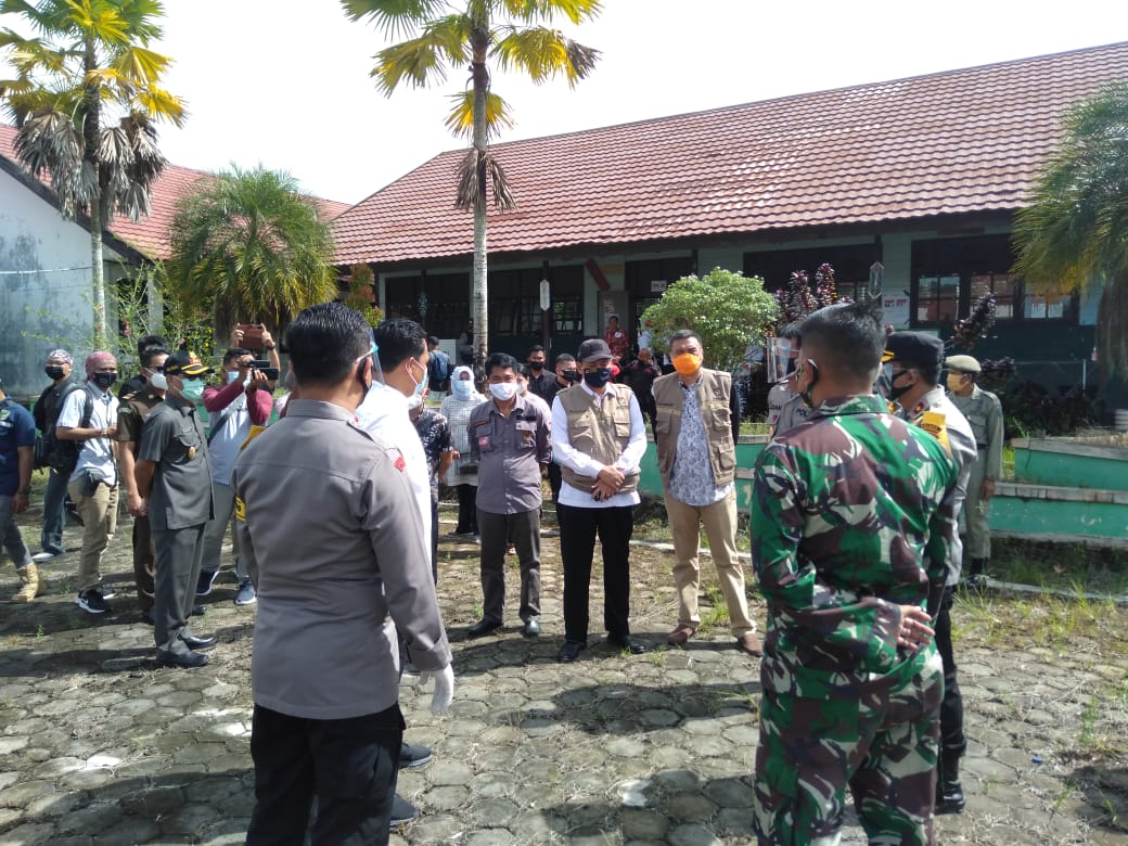 Desk Pilkada Prov. Kalteng Tinjau Pelaksanaan Pilkada di Kabupaten Lamandau