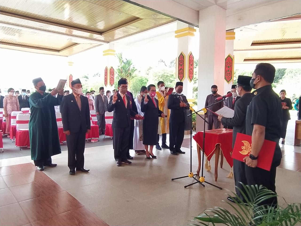 Bupati Katingan Lantik dan Ambil Sumpah Janji Jabatan Pejabat Pimpinan Tinggi Pratama, Pejabat Administrator dan Pejabat Fungsional di Lingkungan Pemkab Katingan 