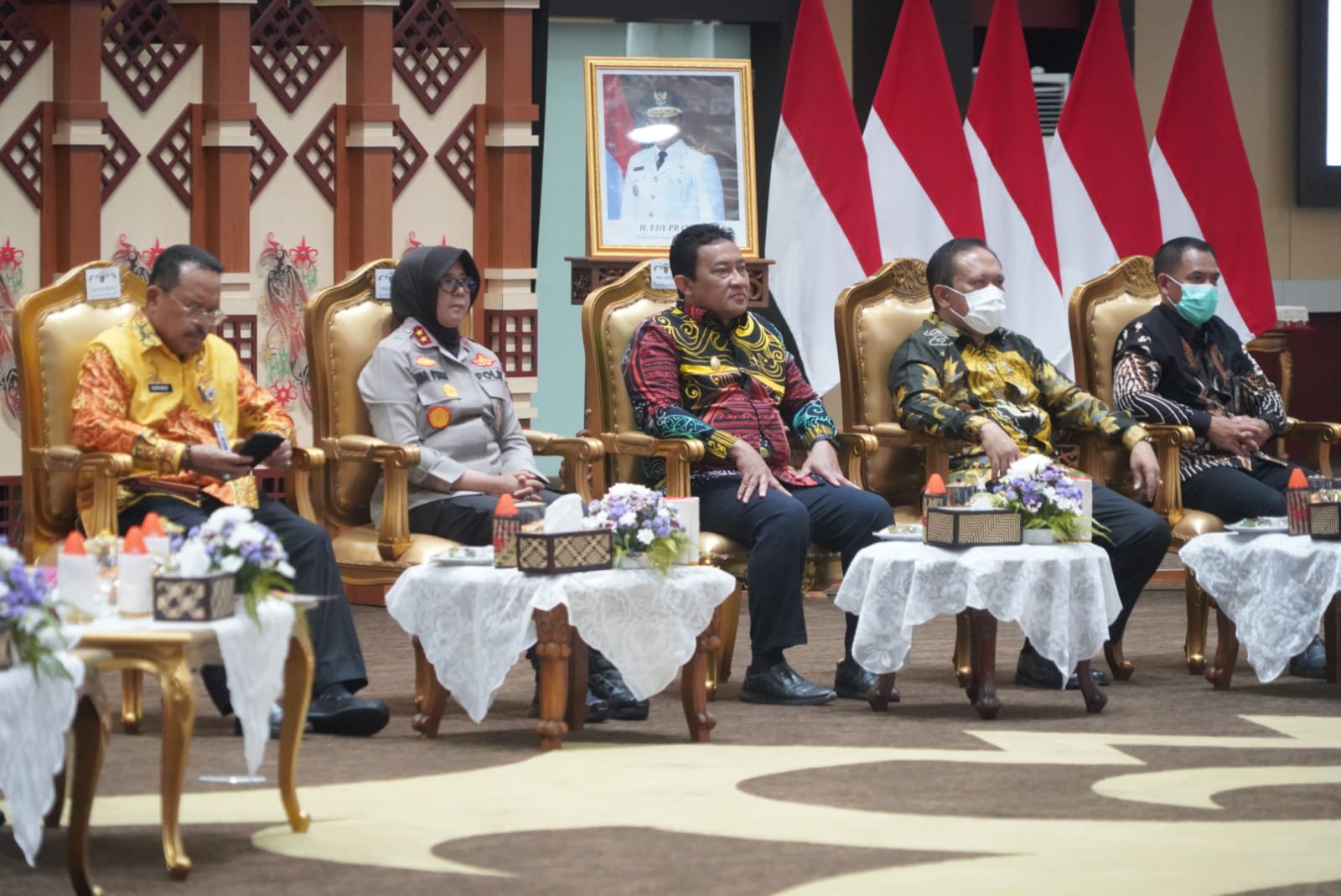Ikuti Acara Puncak Peringatan Hakordia Tahun 2022, Wagub Edy Pratowo Ajak Seluruh Stakeholders Tanamkan Budaya Antikorupsi