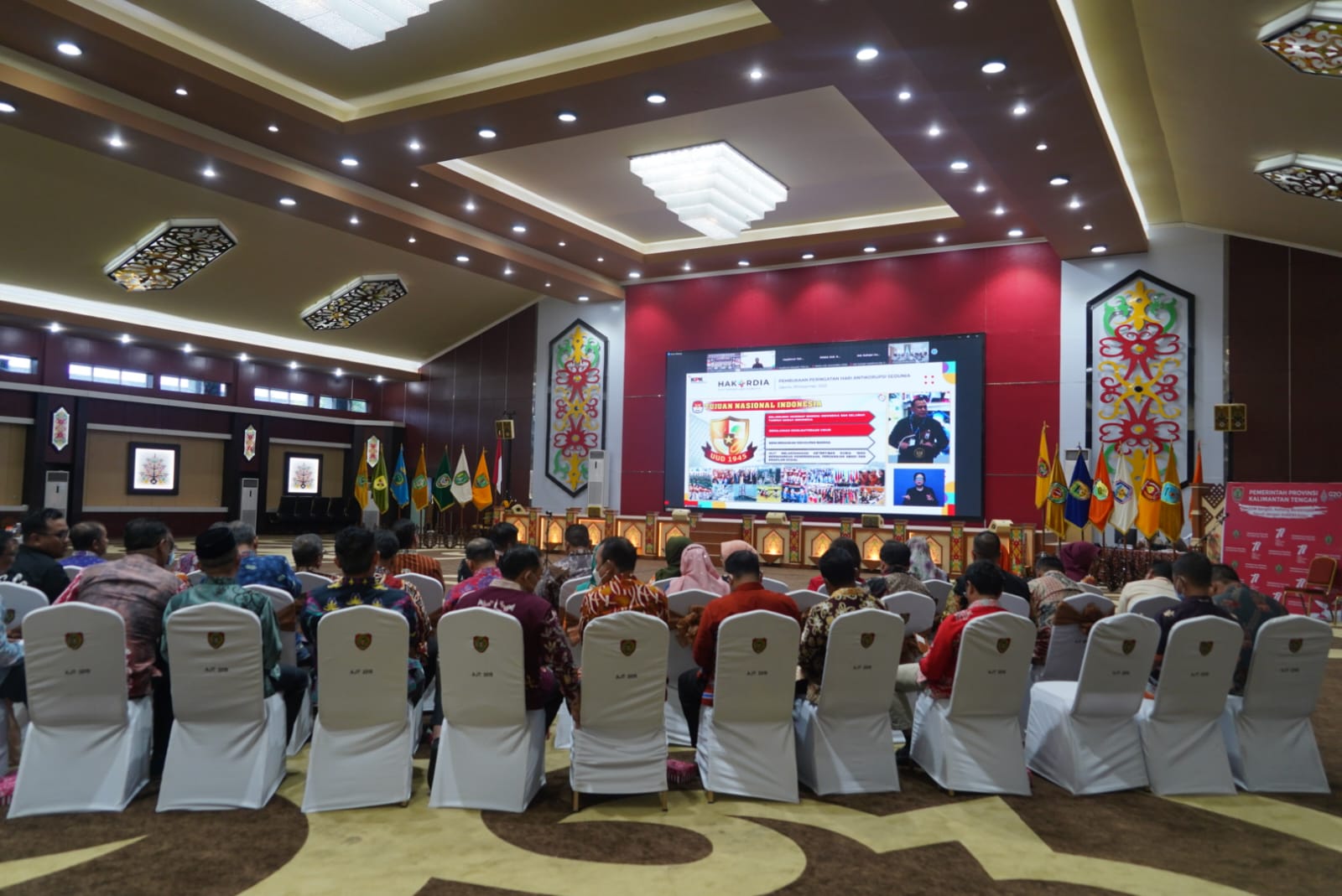 Ikuti Acara Puncak Peringatan Hakordia Tahun 2022, Wagub Edy Pratowo Ajak Seluruh Stakeholders Tanamkan Budaya Antikorupsi