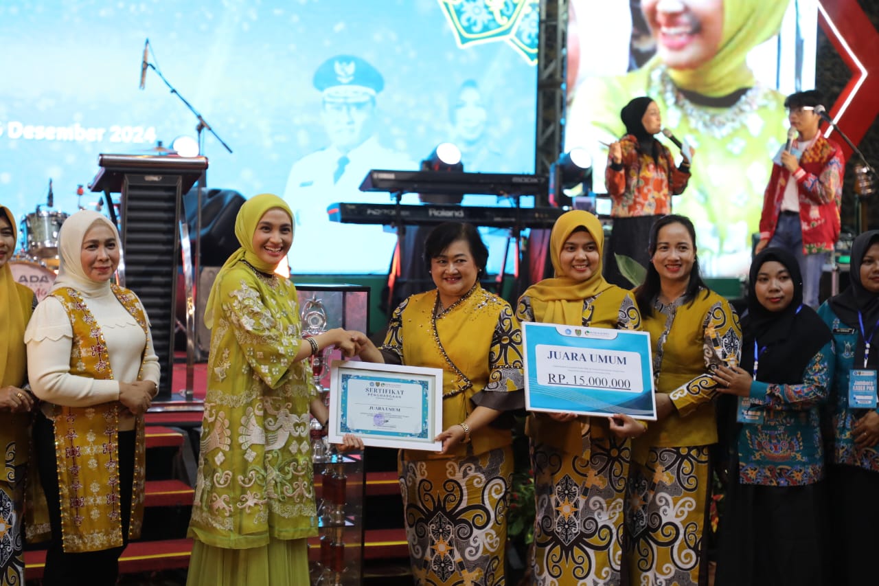 Hadiri Penutupan Jambore Kader PKK Tingkat Provinsi Kalteng 2024, Apresiasi Peran PKK Dukung Program Pemerintah
