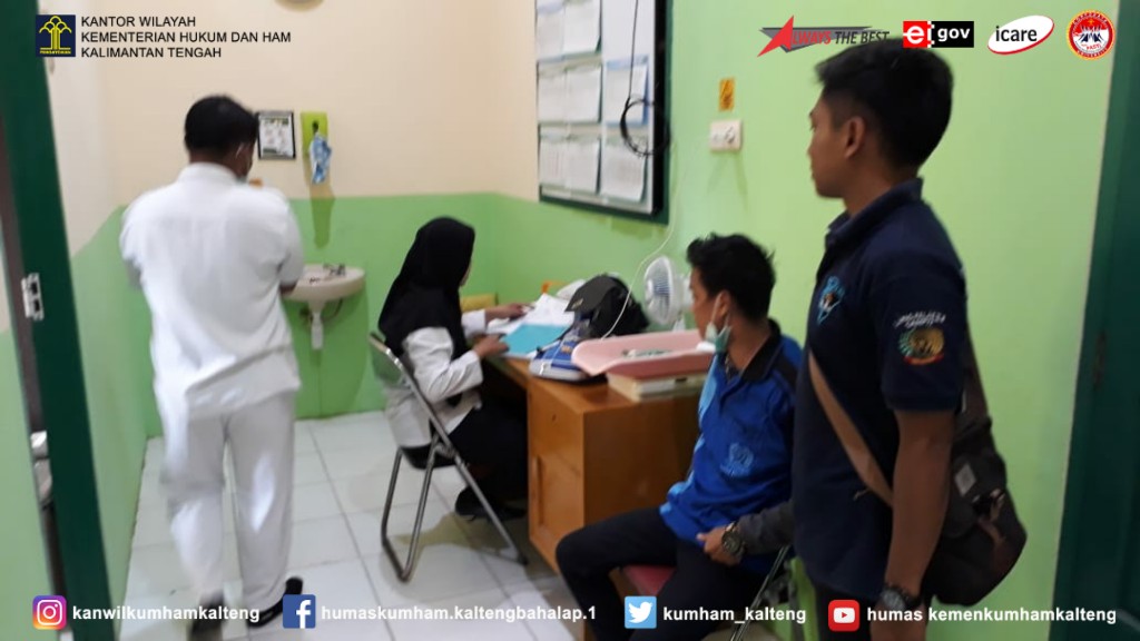 Lapas Kelas IIB Sampit Fasilitasi Kesehatan Bagi WBP