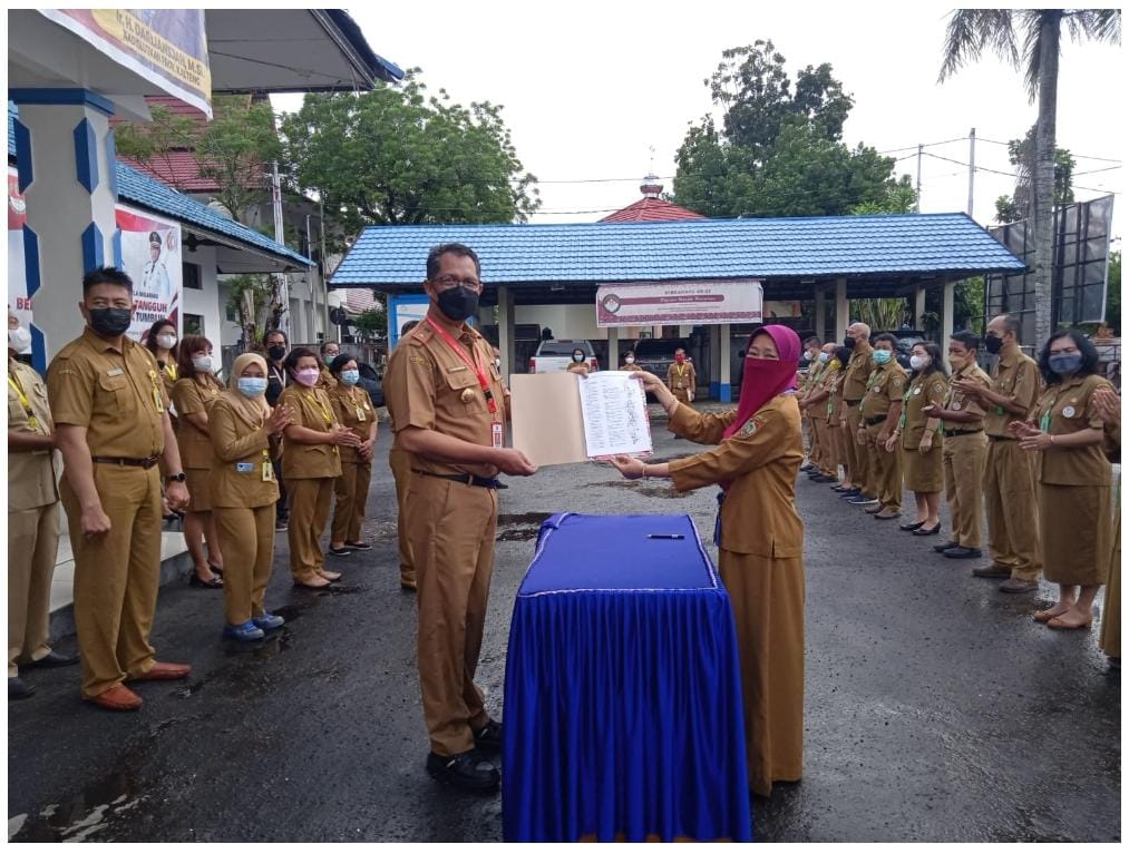 ASN Dislutkan Tandatangani Komitmen Bersama Percepatan Pembangunan Sektor Kelautan Perikanan Prov. Kalteng