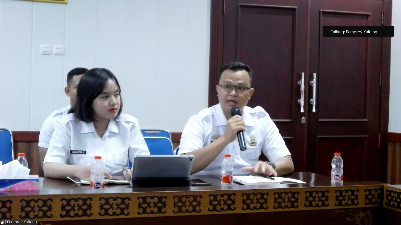 Plt. Sekda Prov Kalteng Pimpin Rapat Koordinasi Pelaksanaan Program Makan Bergizi Gratis (MBG)