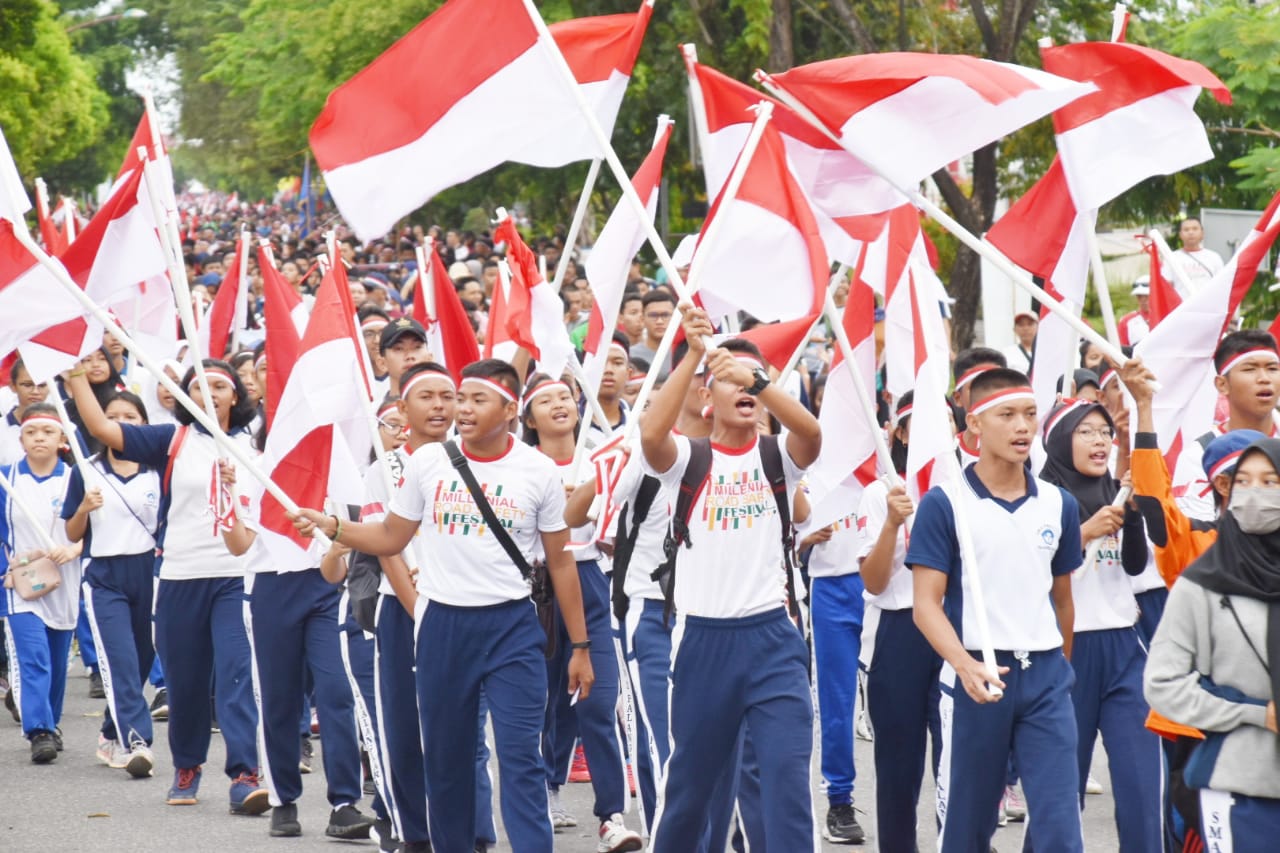 Millenial Road Safety Festival Kalteng Berlangsung Meriah