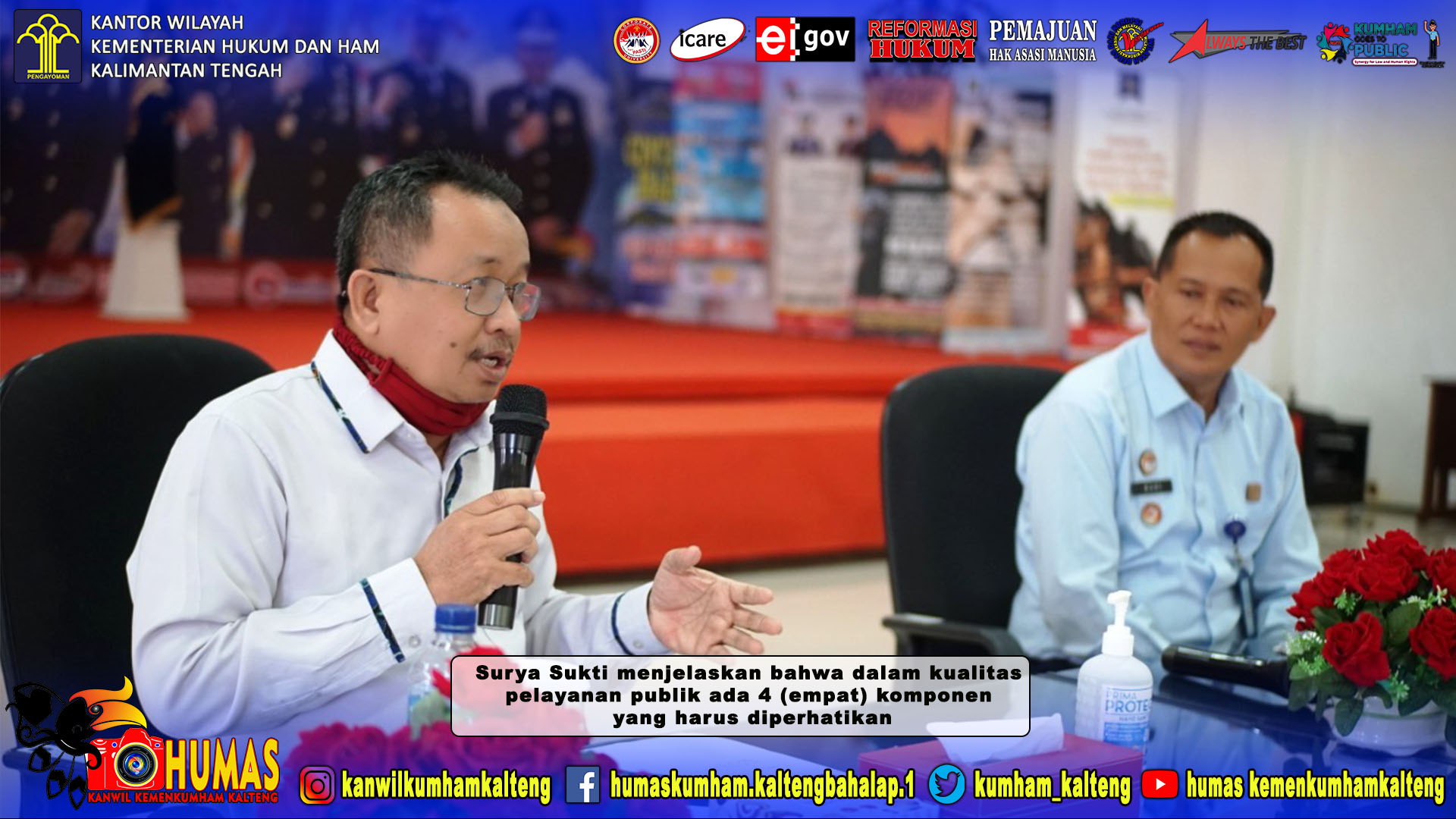 Presentase Proposal Kajian Hukum dan HAM: Jadikan Hambatan Tantangan pada Masa Pandemi Covid-19