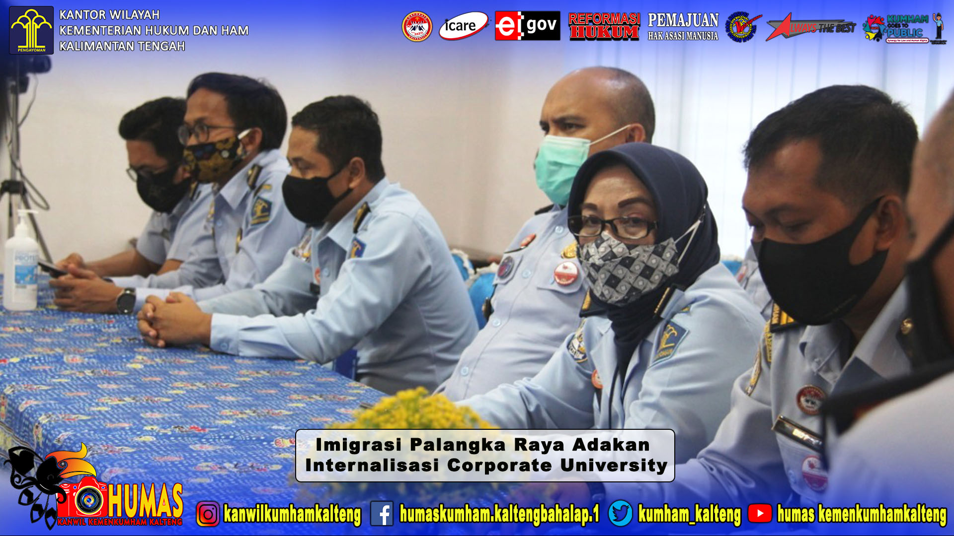Imigrasi Palangka Raya Adakan Internalisasi Corporate University