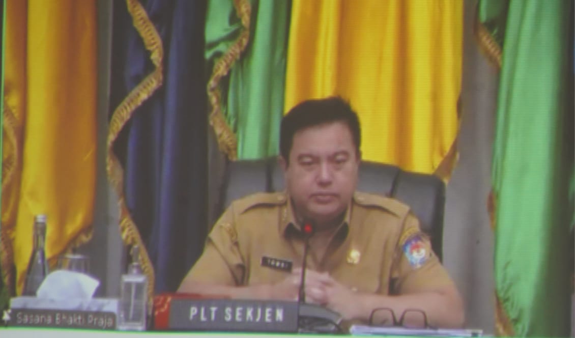 Hadiri Rakor Pengendalian Inflasi, Sahli Gubernur Yuas Elko Sebut Stok Bahan Pangan di Kalteng Masih Cukup Jelang Bulan Suci Ramadan