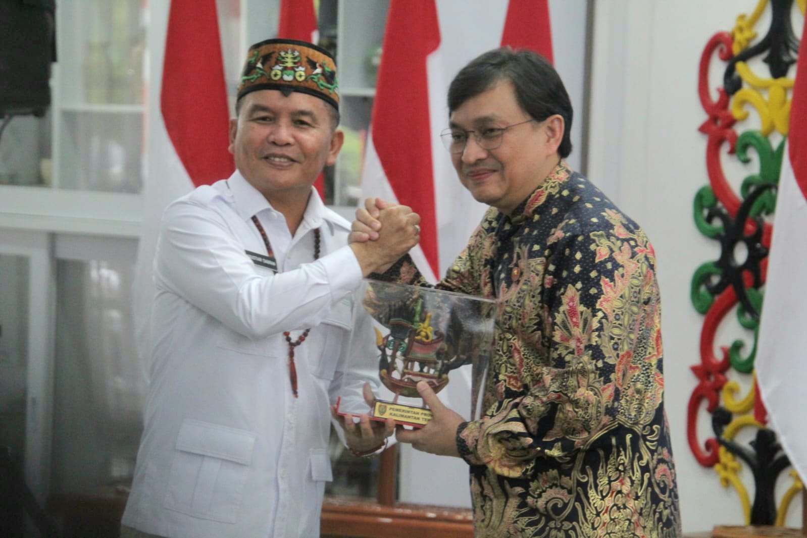 Gubernur Agustiar Sambut Staf Khusus Presiden Bidang Ekonomi Kreatif Yovie Widianto, Perkuat Kolaborasi Ekonomi Kreatif dengan Pemerintah Pusat