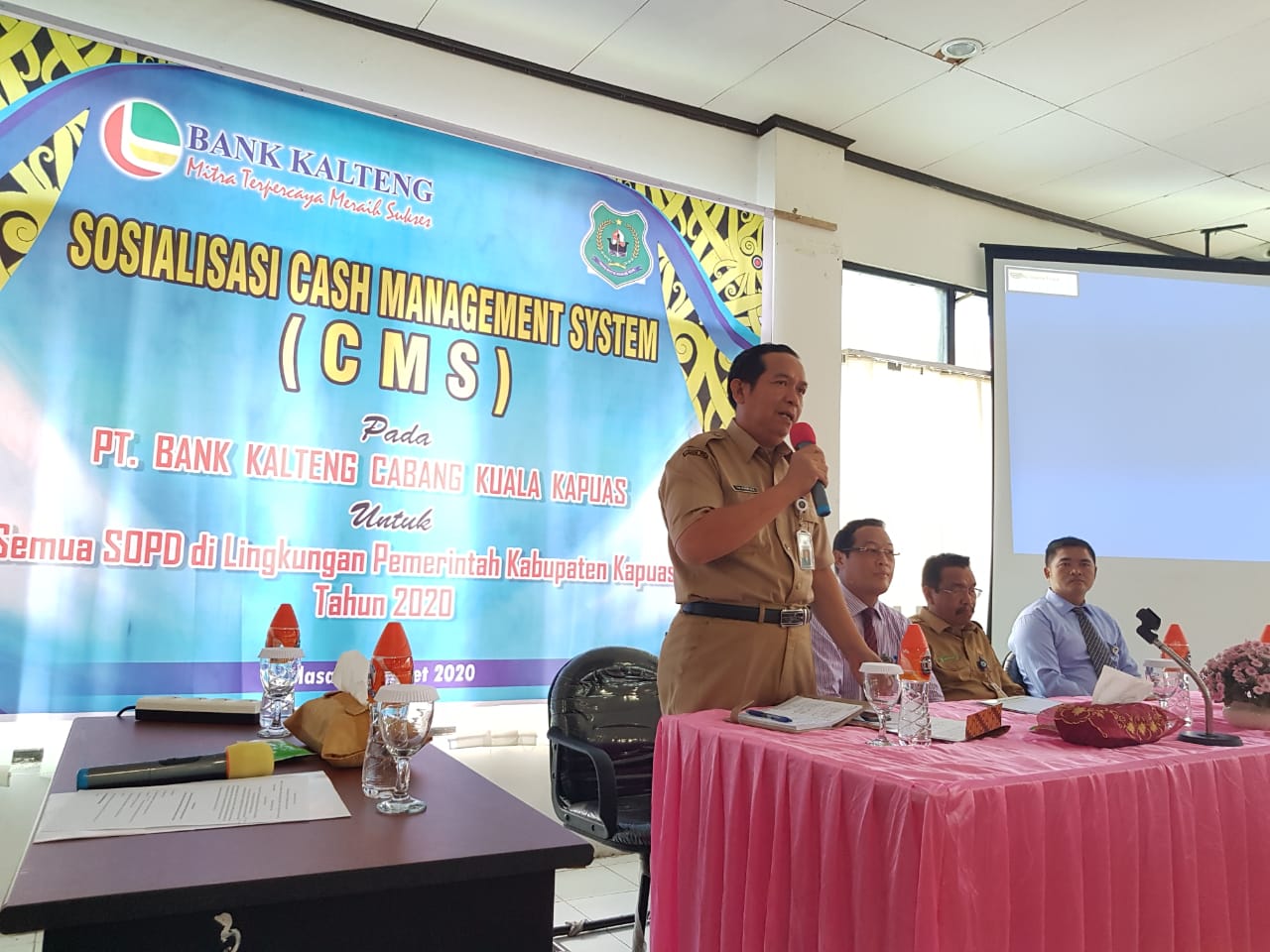 Sosialisasi Implementasi Cash Management System di Gelar
