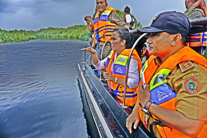 DPRD Langsung Pantau Evakuasi Korban Laka Air di Sabangau