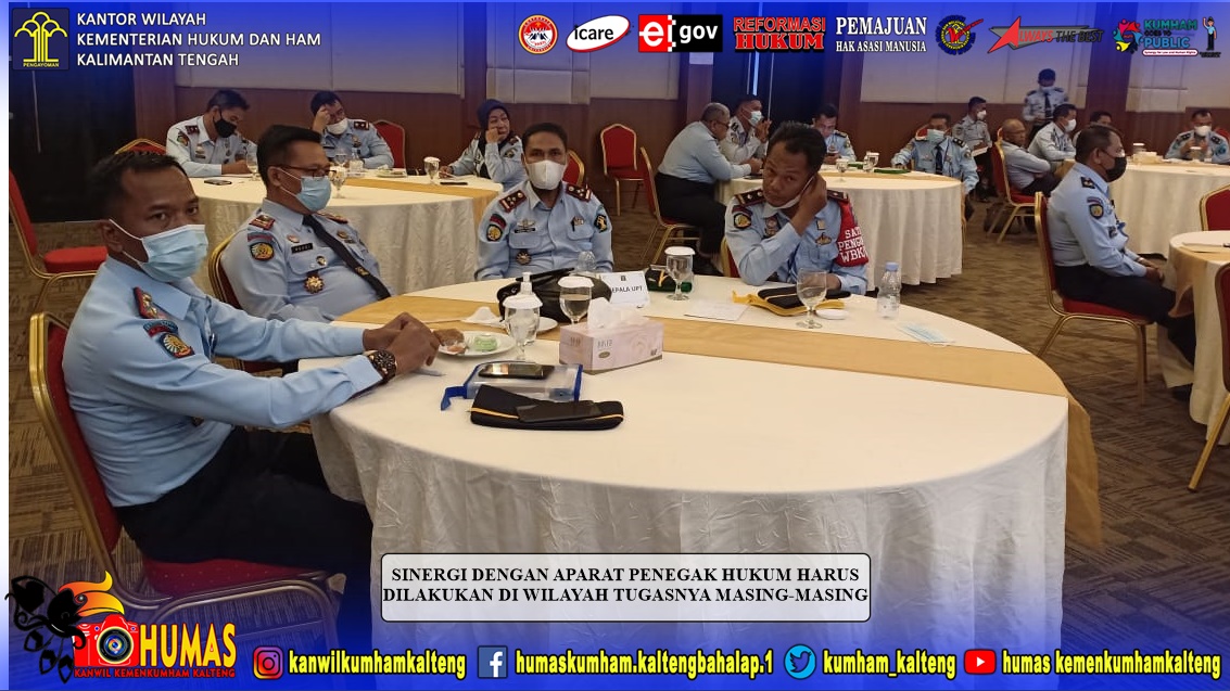 Kalapas Sampit Ikuti Pembekalan Keamanan