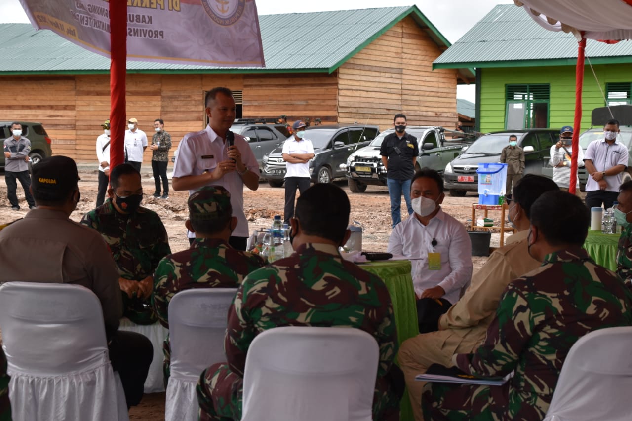 Menhan Tinjau Lahan dan Serap Aspirasi Masyarakat di Wilayah Food Estate Gunung Mas