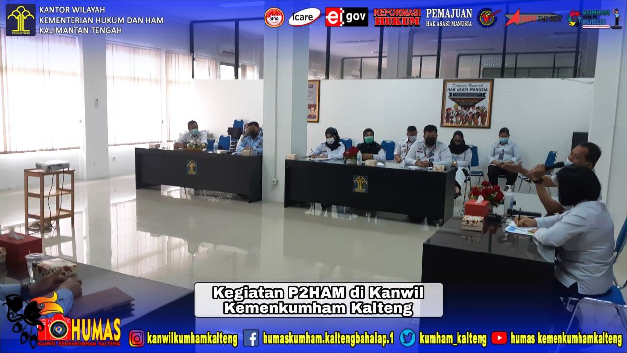 Rutan Palangka Raya Diseminasi Pelayanan Publik Berbasis HAM (P2HAM)