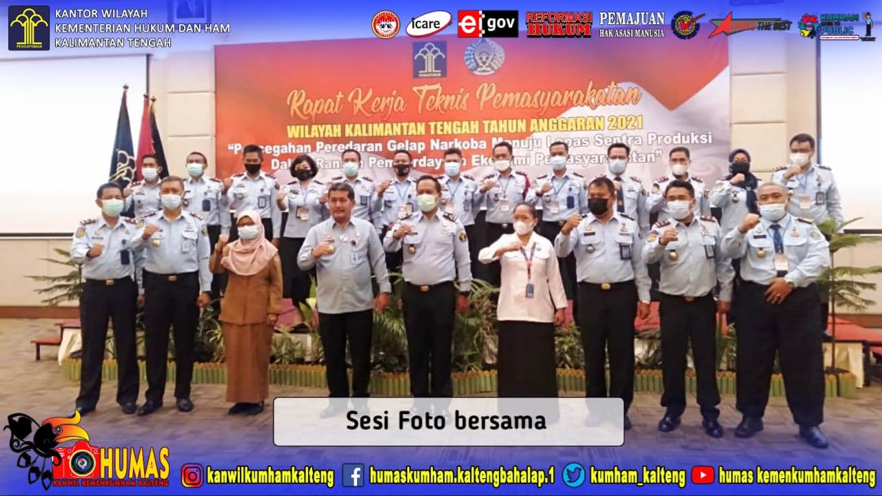 Kalapas Sukamara Hadiri Rapat Kerja Teknis Pemasyarakatan