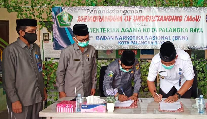 Kemenag Palangka Raya dan BNN Siap Berperang Melawan Narkoba