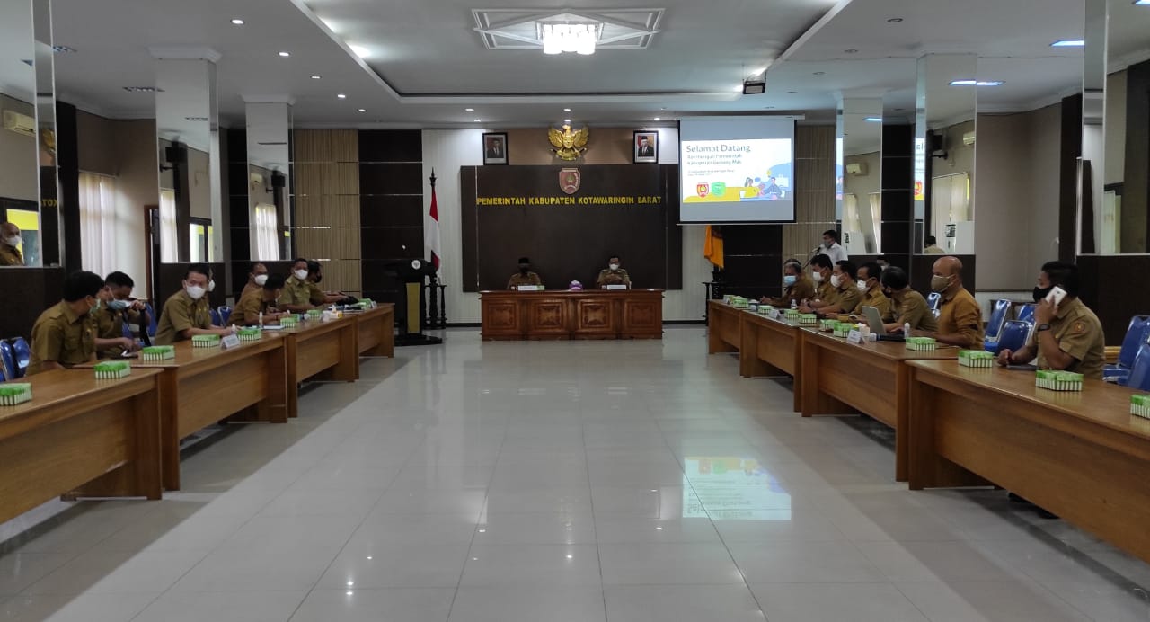 Pemkab Gunung Mas Kaji Banding Penerapan e-Kinerja di Pemkab Kobar