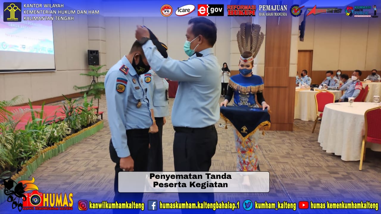 Kepala LPKA Palangka Raya Beserta Jajaran Ikuti Rapat Kerja Teknis Pemasyarakatan