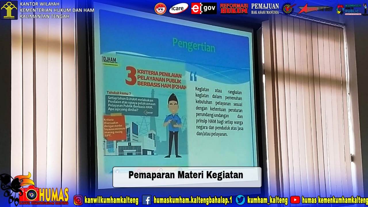 LPKA Palangka Raya Siap Pertahankan dan Wujudkan P2HAM di Tahun 2021