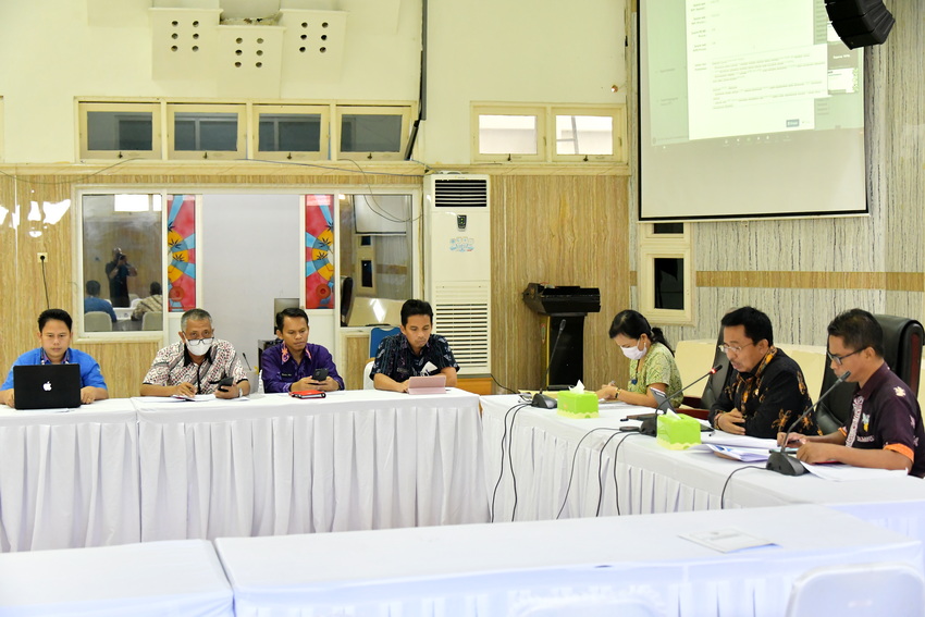 Bappedalitbang Prov. Kalteng Ikuti Rakortekrenbang pada Desk Kewilayahan Tahun 2023