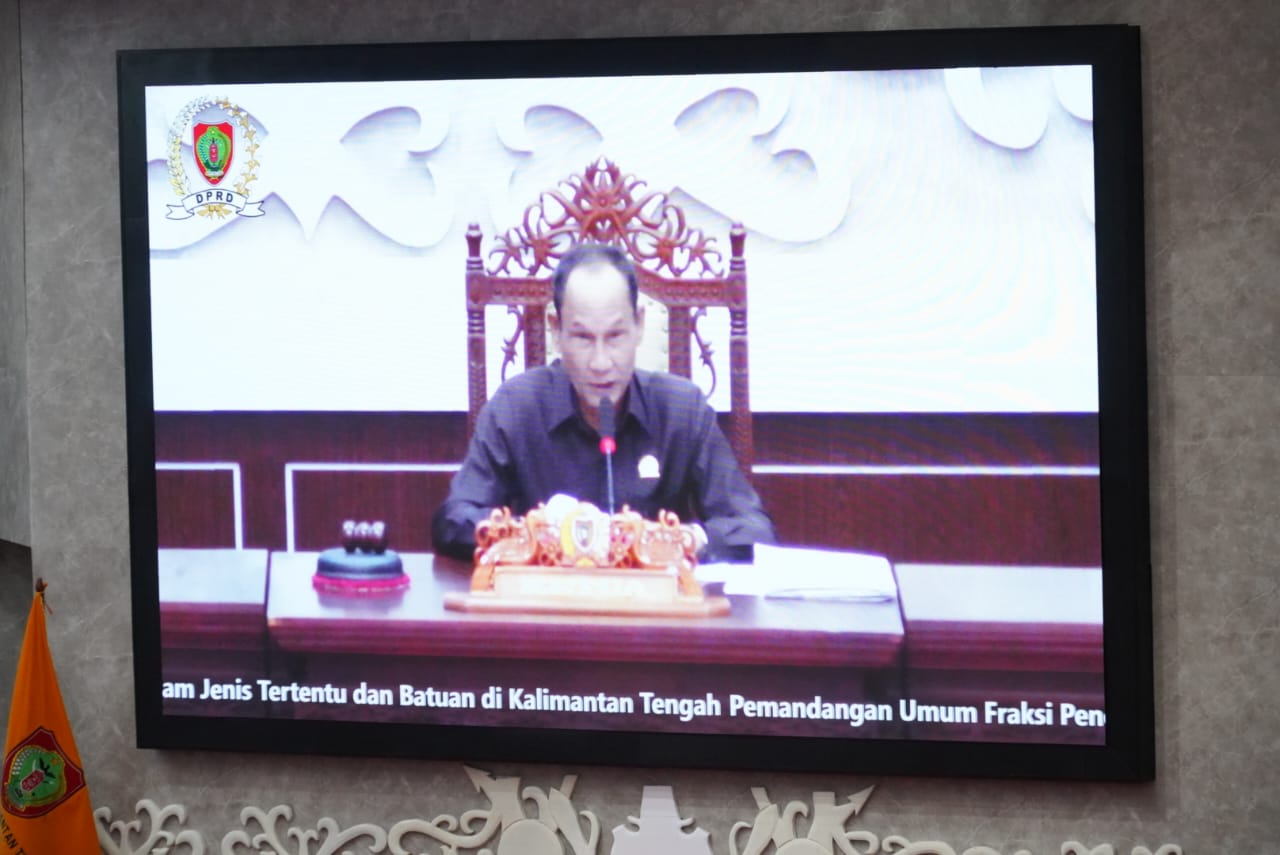 Mewakili Gubernur, Plt Sekda M Katma F Dirun Hadiri Rapur ke-6 Masa Persidangan II Tahun 2025