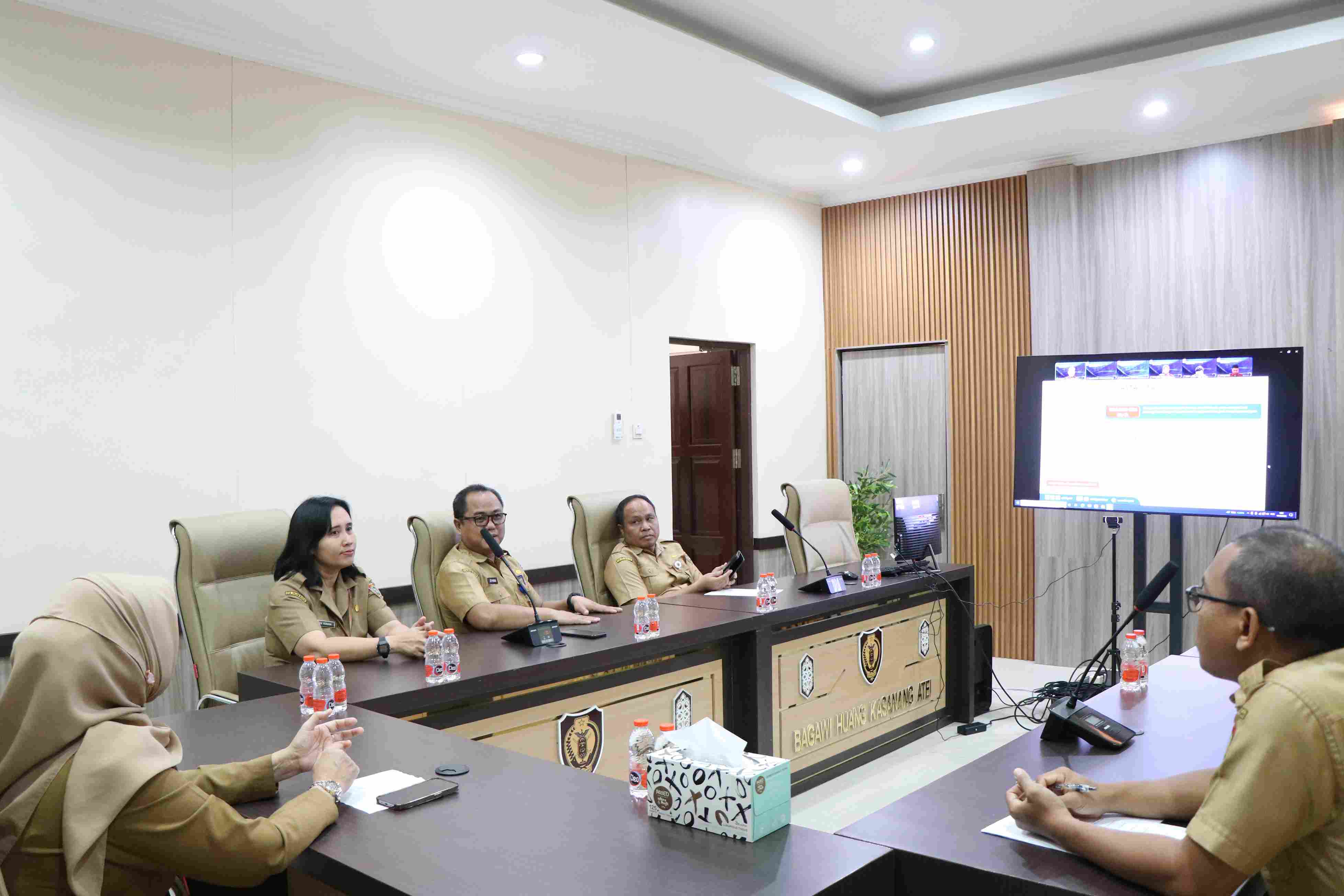 Kepala BKD Provinsi Kalteng Ikuti Rapat Persiapan Penyesuaian Penetapan NIP CPNS dan PPPK T.A 2024