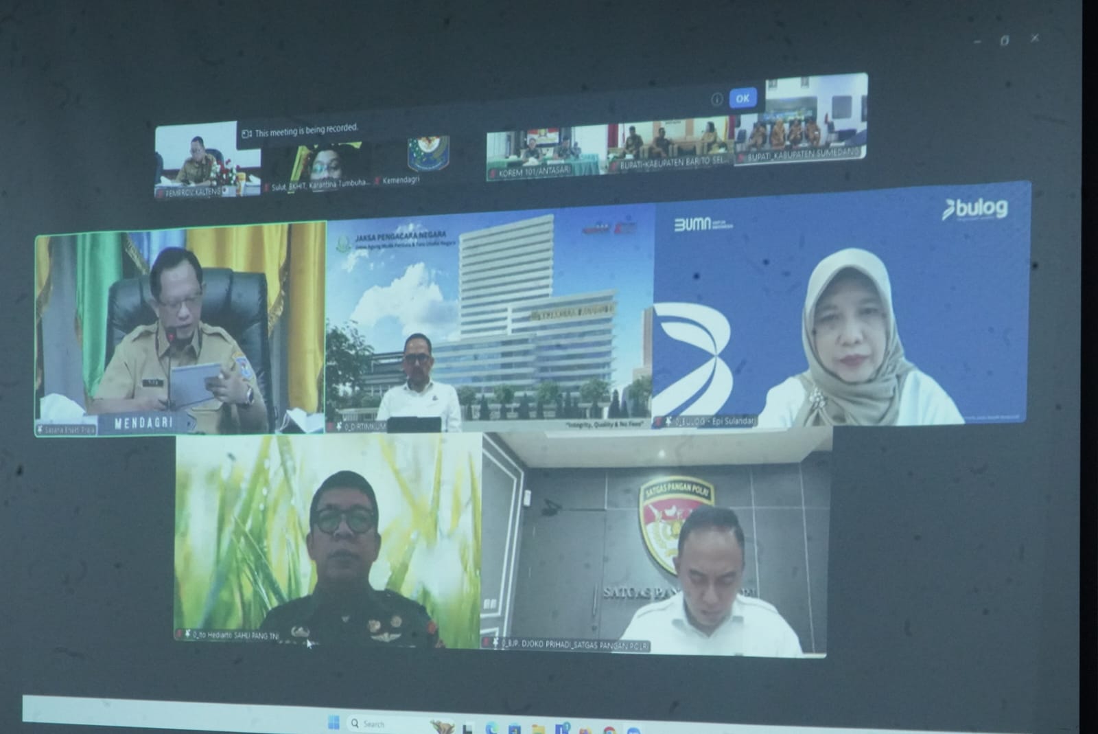 Sahli Gubernur Yuas Elko Hadiri Pengendalian Inflasi dan Pembahasan Antisipasi Cuaca Ekstrem pada Periode Idul Fitri 1446 H/ 2025 M