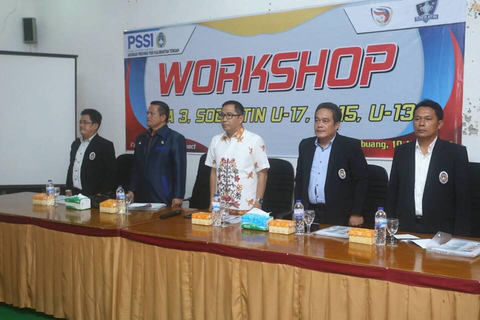 Workshop Liga 3, Soeratin U-17, U-15 dan U-13 PSSI Kalteng