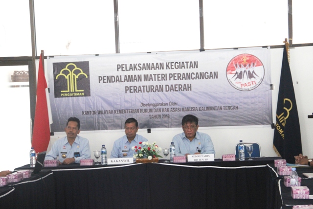 Tingkatkan Kualitas Perancang, Sesditjen Pp Beri Pendalaman Materi Tentang Etika Perancang Peraturan Perundang-Undangan