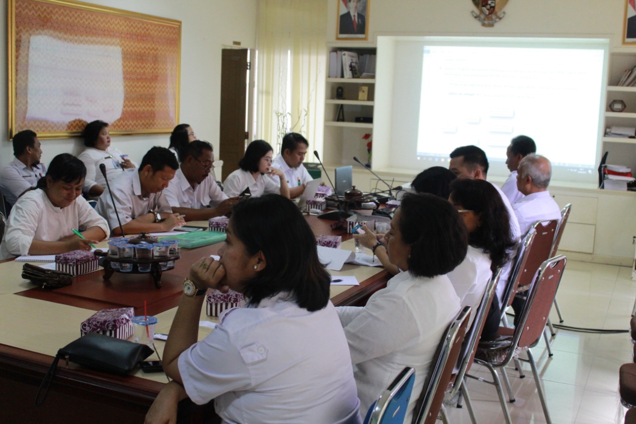 Rapat Pokja Penyediaan Air Minum dan Sanitasi