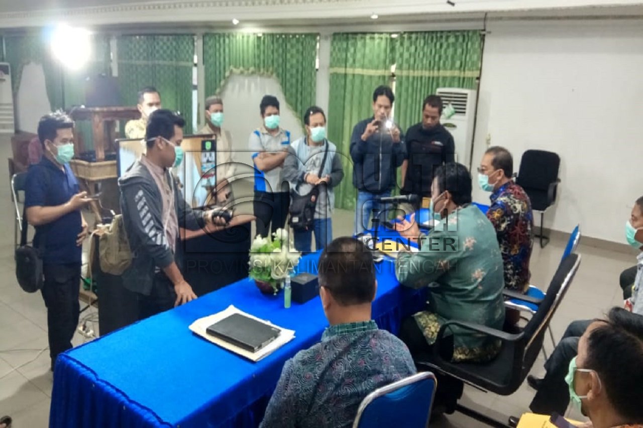 Bupati Pulang Pisau Berikan Informasi Perkembangan Penyebaran Covid-19 