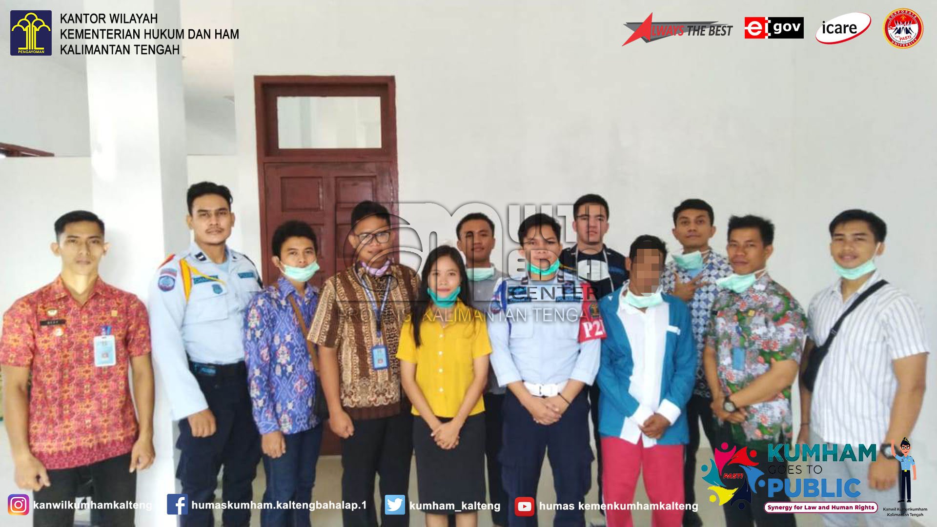 Jelang Hari Raya Paskah, Lapas Sukamara Ibadah Jumat Agung Melalui Live Streaming