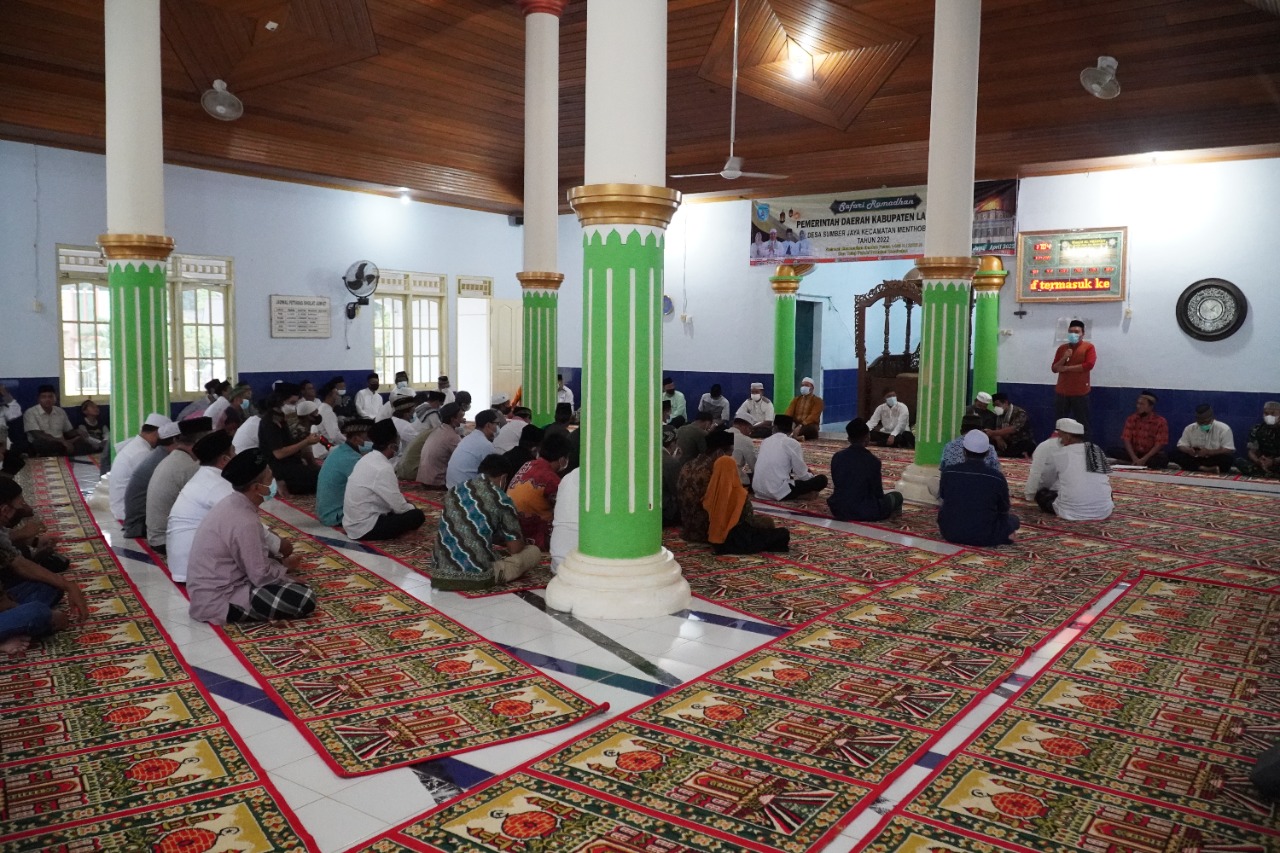 Desa Sumber Jaya, Lokasi Kedua Safari Ramadan Bupati Lamandau