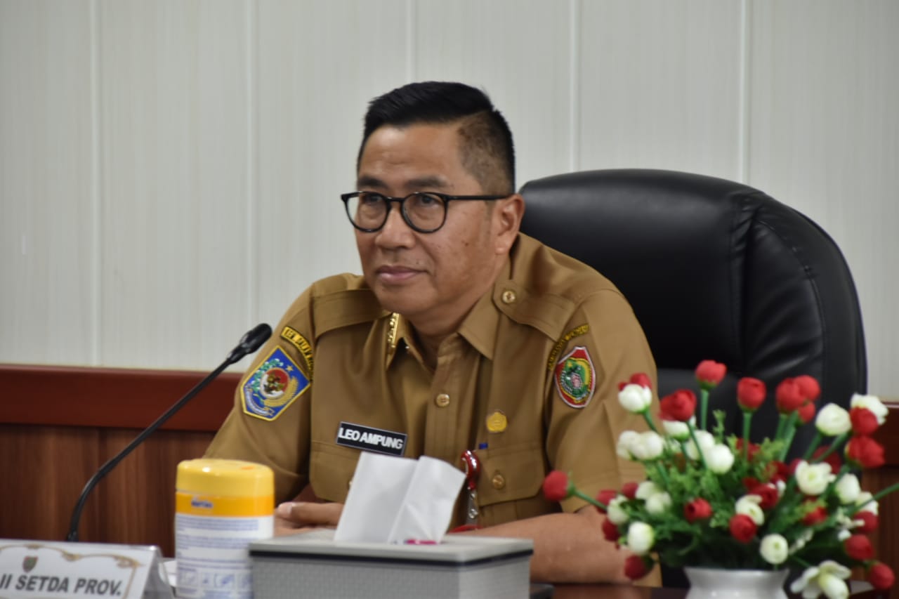Asisten Ekbang Leonard S. Ampung Pimpin Rakor Percepatan Pembangunan Kawasan Tambak Udang/Shrimp Estate Kalteng