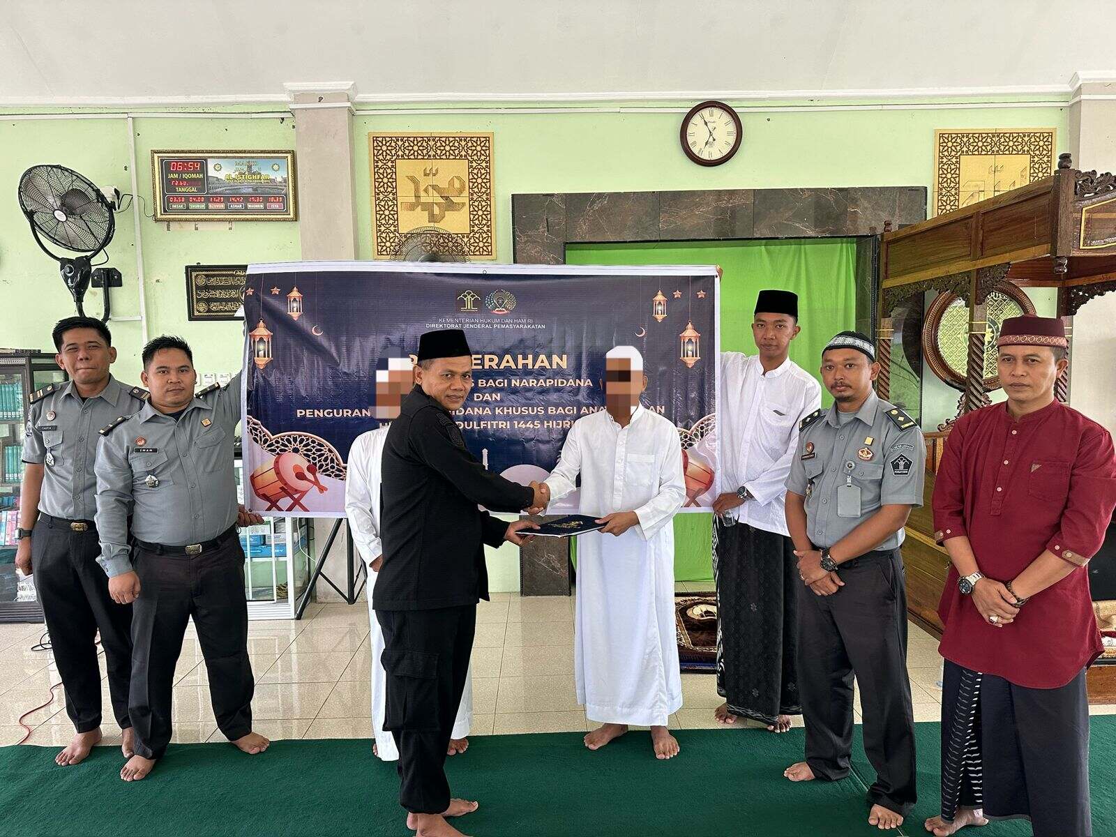 Sambut Idul Fitri, 209 Orang Narapidana Lapas Palangka Raya Terima Remisi Khusus Idul Fitri Tahun 2024