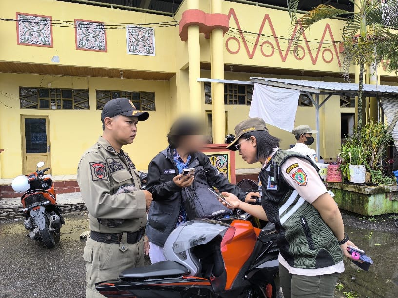 Satpol PP Kalteng Tertibkan Pelajar Membolos, Wujudkan Generasi Emas Menuju Indonesia 2045