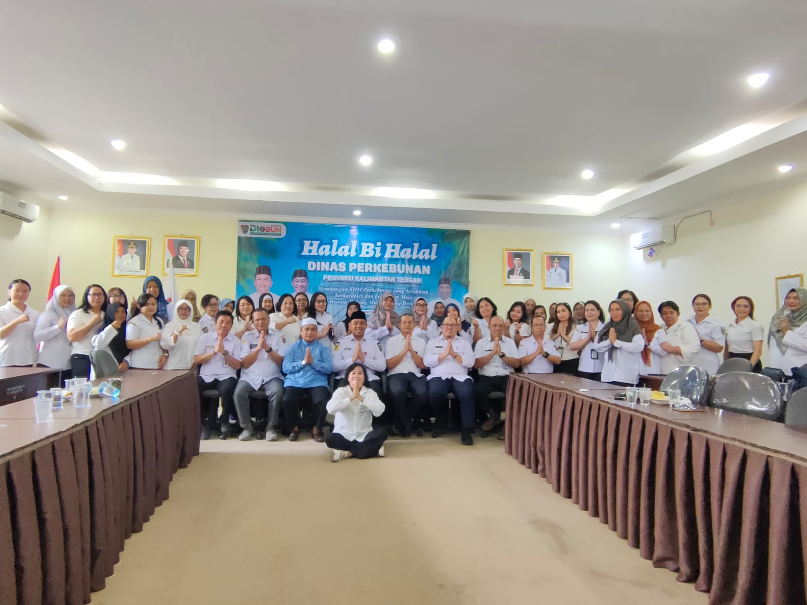 Selenggarakan Halalbihalal, ASN Disbun Prov. Kalteng Pererat Tali Silaturahmi dan Kekeluargaan