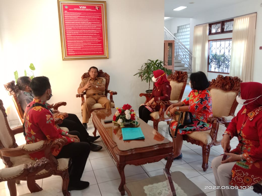 Koordinasi dan Kolaborasi Secara Intensif dalam Pengembangan SDM, BPSDM Kalteng Kunjungi BKPSDM Bali 